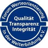 Mitglied im Forum Werteorientierung in der Weiterbildung e.V. https://forumwerteorientierung.de/